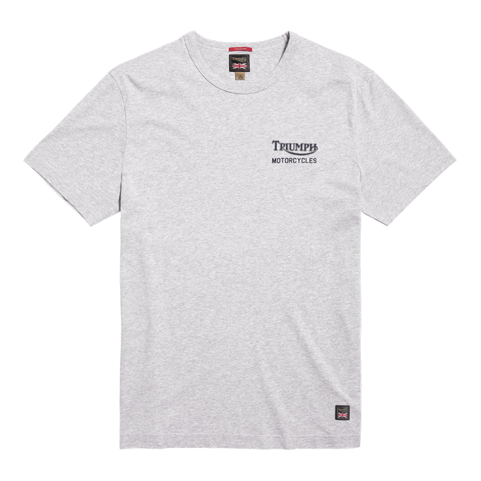 White triumph t shirt on sale